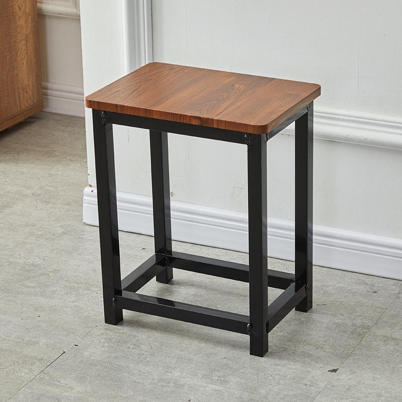 Taburetes de silla gruesa para estudiantes adultos taburetes altos para reuniones de dormitorio capacitación taburetes de comedor taburetes de color simple