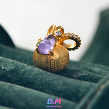 ��Ȼ��ˮ�����J�������ϒ쉋С���s925���y���������DIY���