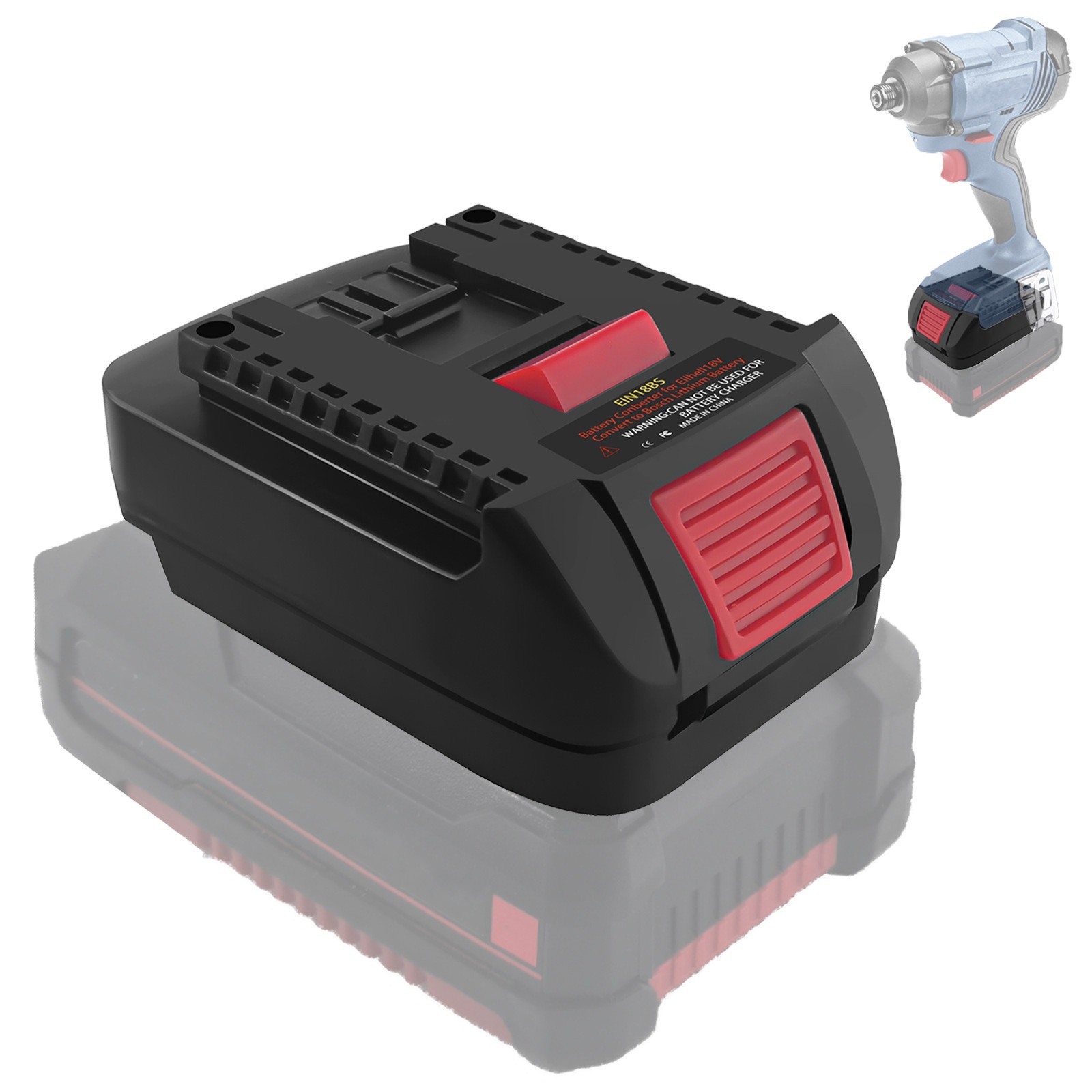 Adaptador de batería de cabello directo del fabricante es compatible con Dewei Mutian MiWatch 100 convertidores de baterías rotativas mutuas image 70