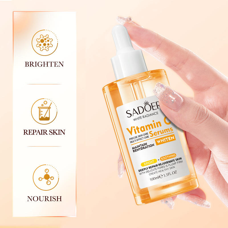 Full English SADOER Vitamin C Serum Hydrating Pore Minimizing Essence Original Solution_voghion.com