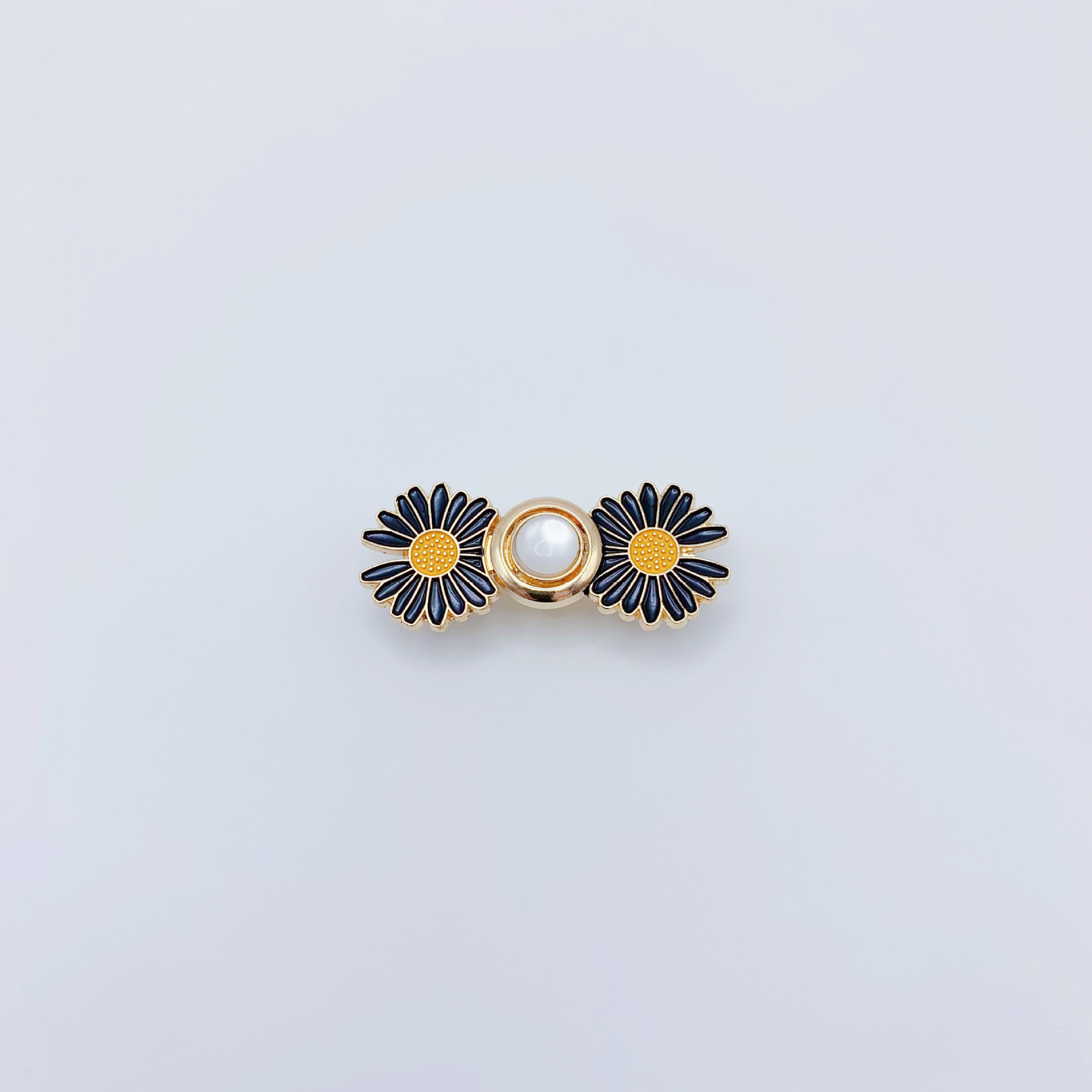 Hebilla de la cintura de Margarita hebilla desmontable sin clavos hebilla de Margarita de metal jeans cintura gran cambio cintura pequeña artefacto adelgazante