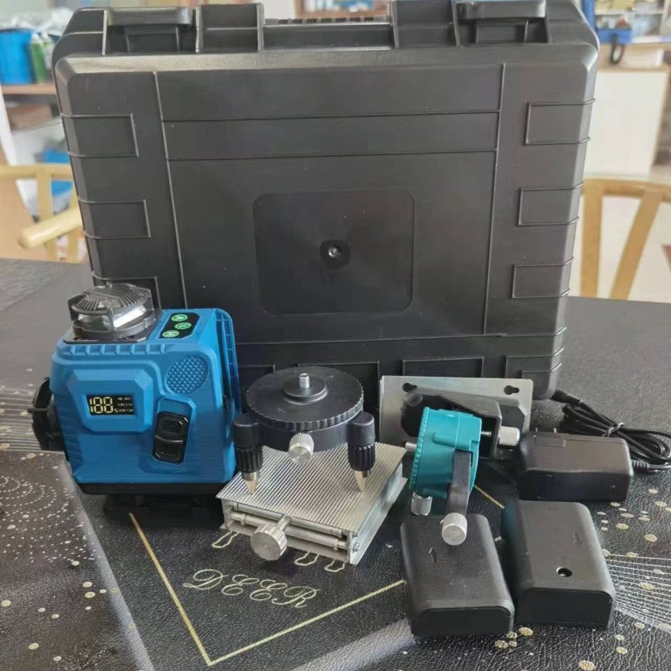 新款激光16线投线仪室内外贴墙仪高精度精准绿光水平仪强光