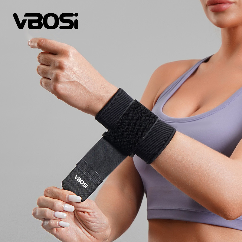 Adjustable nylon wristband for tightening and stabilizing the wrist, suitable for tennis and badminton, available for cross-border wholesale