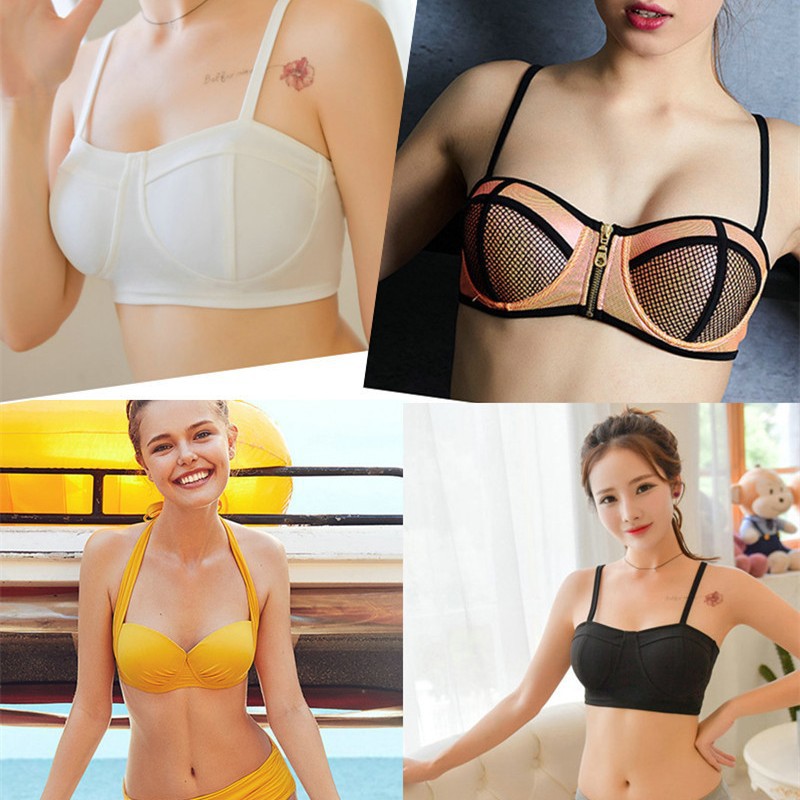 Europa y los Estados Unidos de talla múltiple cojín de pecho semicircular taza de belleza de espalda sostén chaleco ropa interior deportiva almohadilla esponja forrado delgado