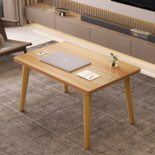 飘窗小茶几小桌子客厅轻奢简约现代小户型卧室坐地家用实木阳台