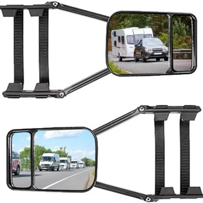 Cross-Border New Trailer Rv Extension Mirror Towing Car Large Field of View Rearview Mirror Tow Mirror Modified Rearview Mirror (Car mirror)