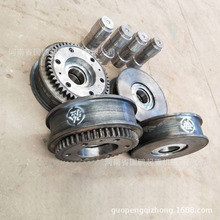 起重机车轮组LD200 250 300 400 500主动从动车轮组非标轮