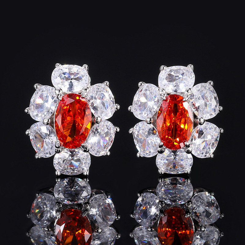 Zhuang Sheng joyería nueva S925 todo el cuerpo de plata traje simulación naranja pequeña paloma huevo colgante principal 7*9-4*6