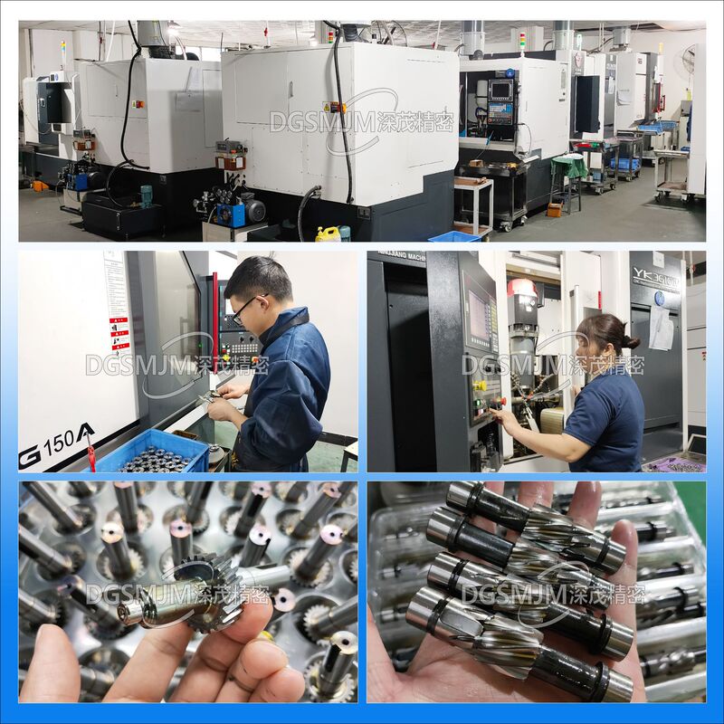 深茂精密ギア加工 0.15-1.5 小モジュールギアシャフト加工 CNC ローレット加工国家標準レベル 6|undefined