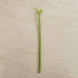 25厘米6头绣球花杆 仿真花枝头枝杆婚庆手捧花塑料花枝配件批发