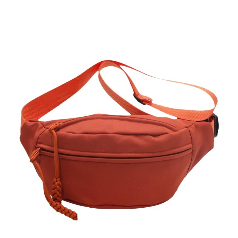 Bolsos casuales de lona para mujeres 2023 nuevo bolso de moda, bolso de pecho deportivo de verano, bolso de cintura de nicho universal