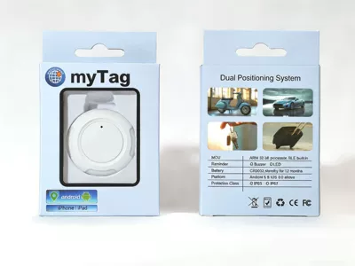 Dual-System Global Magnetic Positioning, GPS Locator - ag33-overseas-version-strong-magnetic-two-year-white
