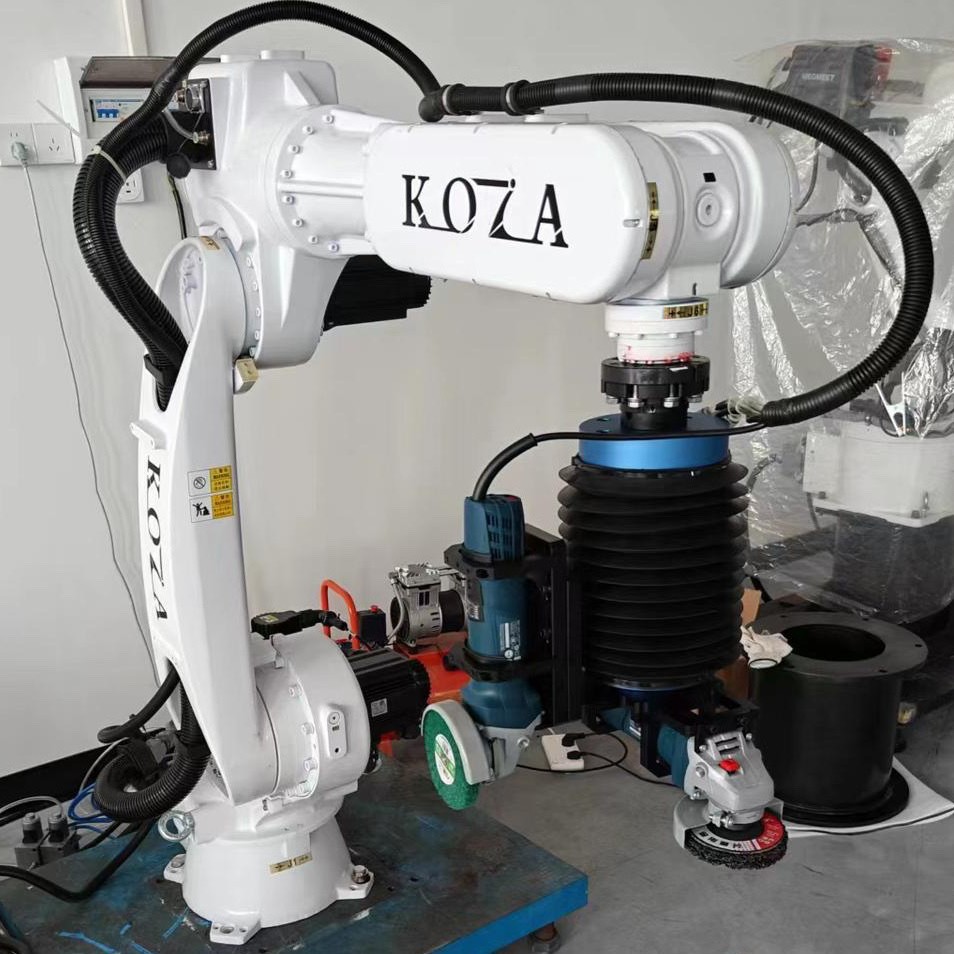 打磨抛光二合一机器人 专为卫浴行业研制的打磨抛光工业机器人