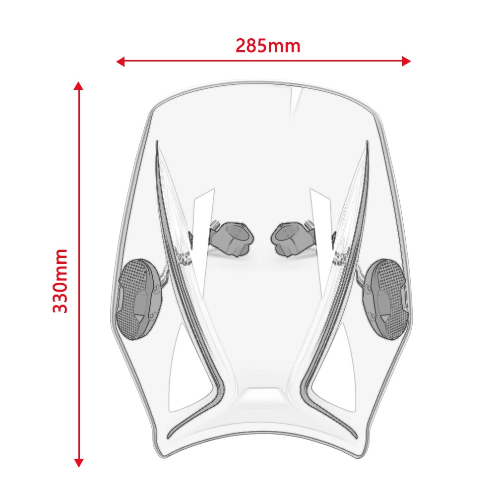 Suitable for Honda REBEL CMX1100 CMX500 motorcycle universal windshield universal bracket