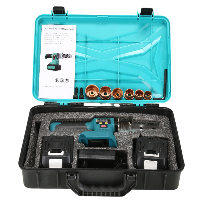 Fábrica transfronteriza de visualización digital de litio eléctrico fusor de temperatura ajustable inalámbrico tubo de agua soldadura en caliente soldadura inalámbrica de fusión en caliente comercio exterior
