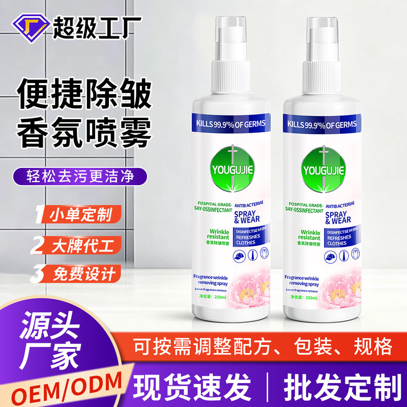 Clothing Wrinkle Removal Anti-Static Spray No-Iron Spray Shirt Trousers Skirt Care Agent to Remove Wrinkles Refreshing and Non-Stick Clothing Wrinkle Removal Anti-Static Spray No-Iron Spray Shirt Trousers Skirt Care Agent to Remove Wrinkles Refreshing and Non-Stick
