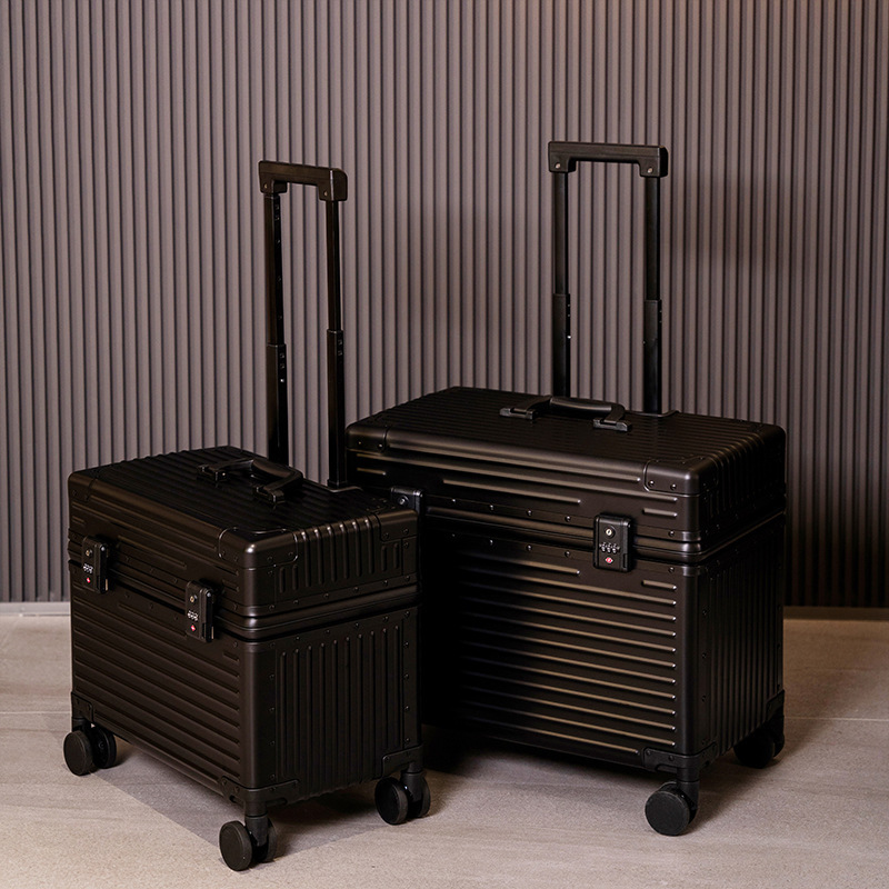 German Aluminum-Magnesium Alloy Photography Trolley Case with Flip-Top Lid 20inch Travel Suitcase Carry-On Luggage Jiaxing Luggage Business Suitcase German Aluminum-Magnesium Alloy Photography Trolley Case with Flip-Top Lid 20inch Travel Suitcase Carry-On Luggage Jiaxing Luggage Business Suitcase