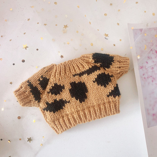 Hot selling 23cm repair dog leader dog doll sweater collection clothing accessories Christmas suit clothes