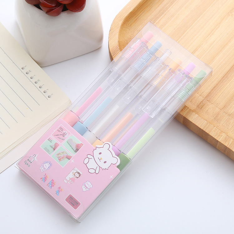 6 cajas dispensadoras para estudiantes y niños hechos a mano de secado rápido en forma de pluma Dot pegamento de alto aspecto de mano cuenta dispensación pluma Venta al por mayor