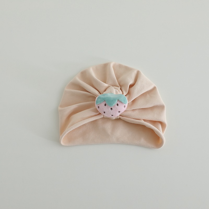 Sombreros para bebés primavera y otoño lindo super lindo puerta de protección de halógeno sombrero indio para bebés de hombres y mujeres cómodos sombreros de cabello pequeño mes sombrero de embarazo