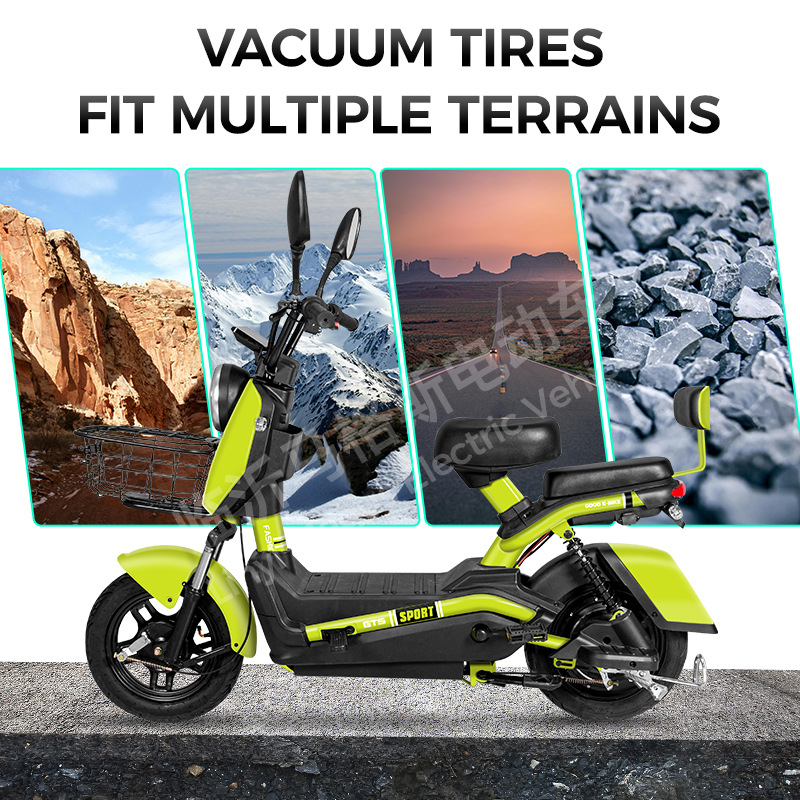 Nuevo automóvil de batería de moda al por mayor transfronterizo estación cool vehículo eléctrico de dos ruedas adulto bicicletas eléctricas transfronterizas fábrica de fuente