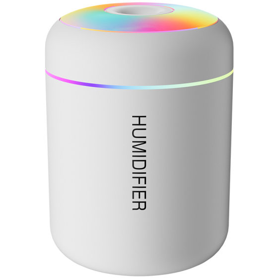 Mars Cannon Fodder USB Mini Humidifier Bedroom Small Heavy Fog Car Desktop Office Colorful Night Light