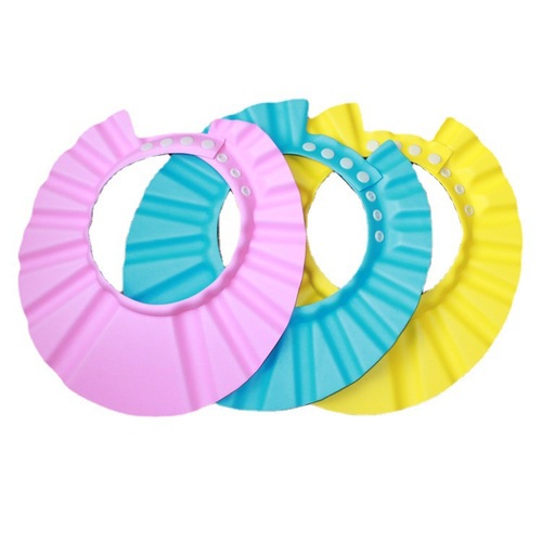 Mother and baby supply 6 types of baby bath caps 4-speed adjustable ear protection baby shampoo cap children's shampoo cap