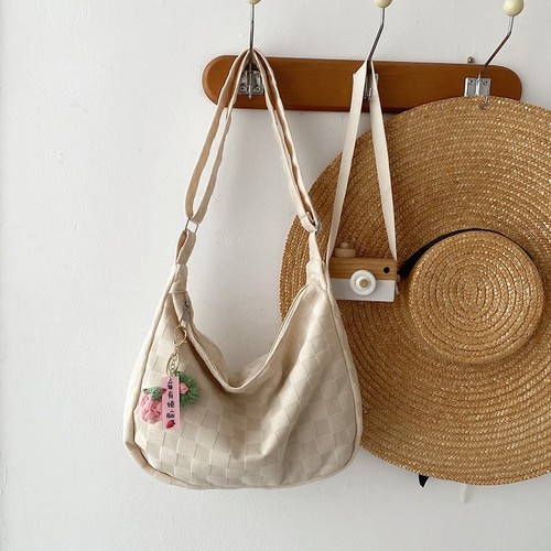 Women's Large Capacity Everyday Versatile Fashion Trendy Korean Style Ins Student Crossbody Bag for Autumn/Winter 