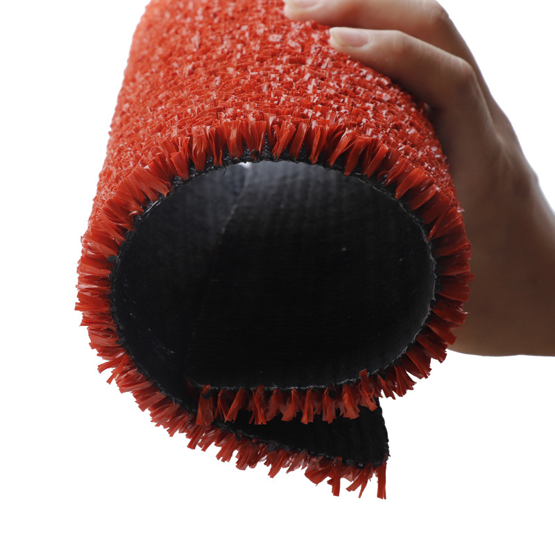 Césped sintético artificial Longmai para baloncesto y tenis, malla grande de 6800 denier, fabricado a medida por fábrica de comercio exterior, suministro transfronterizo para uso en exteriores.