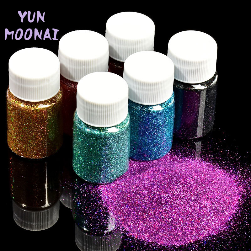 polvo de brillo fino material DIY sequinilla hecha a mano cristal goteo AB molde resina uv pegamento arena movida aceite mahjong relleno