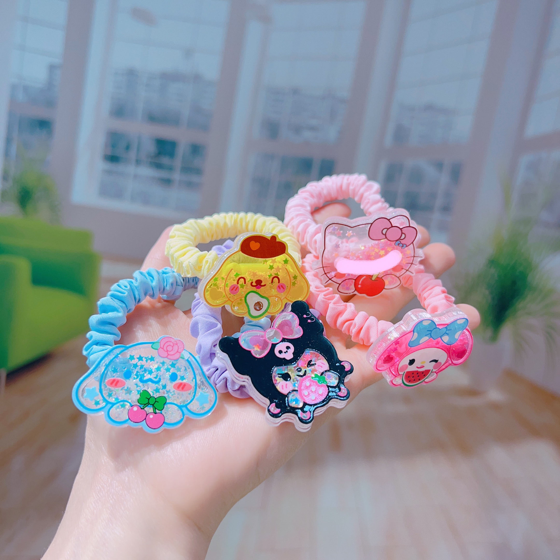 Cartoon hair rope