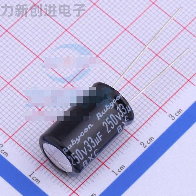 250BXC33MEFC12.5X20描述33uF 250V电解电容器