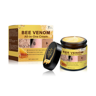 Cross-Border Temu Bee Venom Skin Care Cream Improves Flesh Cleansing, Removes Warts and Smoothes Skin Bee Venom Care Cream