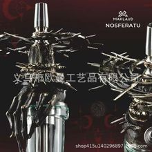 热销阿拉伯水烟大烟雾单管Makloud Nosferatu 吸血鬼手大号水烟壶