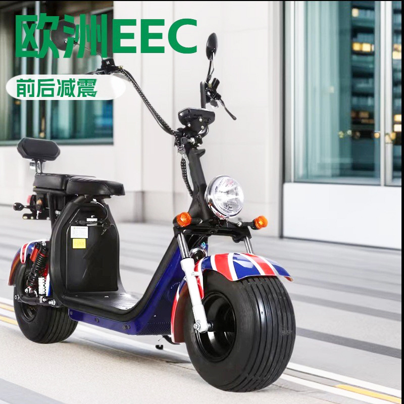 Exportación en el extranjero Harley CP-1.0 vehículo eléctrico 1500W al aire libre de dos ruedas de motocicleta eléctrica para adultos