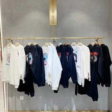 大25眼球男装加绒卫衣冬装新款品牌折扣直播实体店一手货源女装