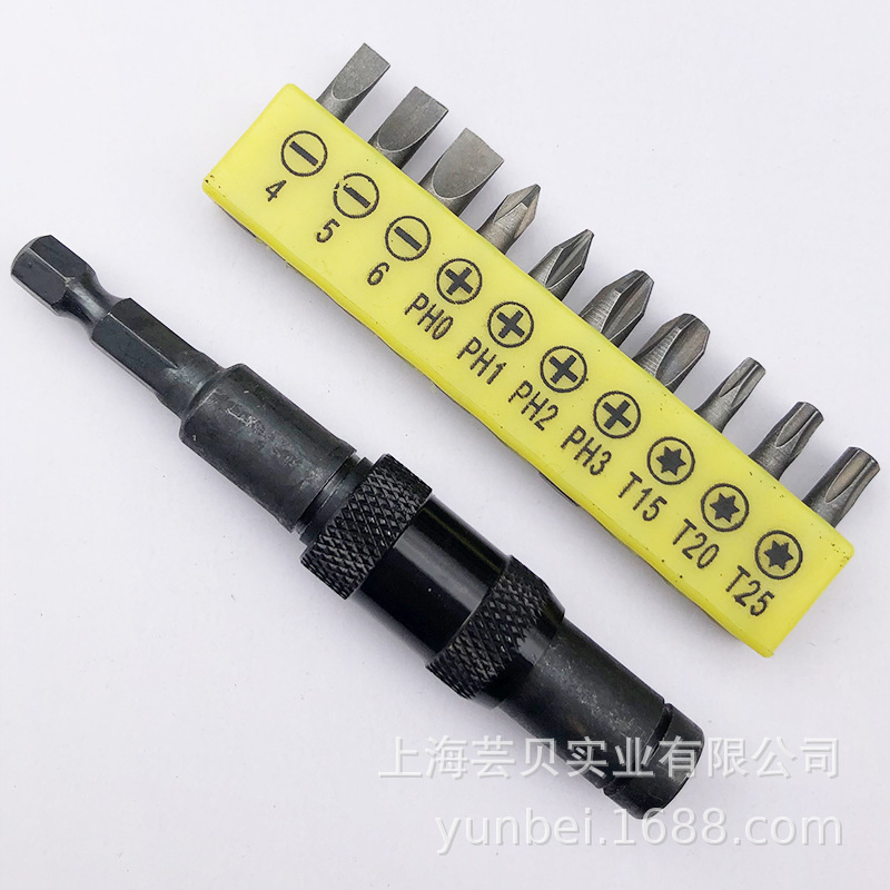 1/4 "multi-ángulo de extensión direccional varilla magnética destornillador eléctrico mango hexagonal 6,35mm cabeza del lote de liberación rápida autoblocante biela