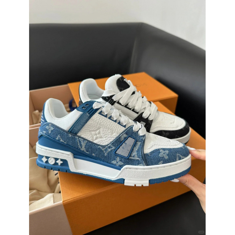Putian Lujia 2025 New High Version Full Set of Packaging Lujia Sports Shoes Breathable Casual Couple Thick-Soled Running Shoes