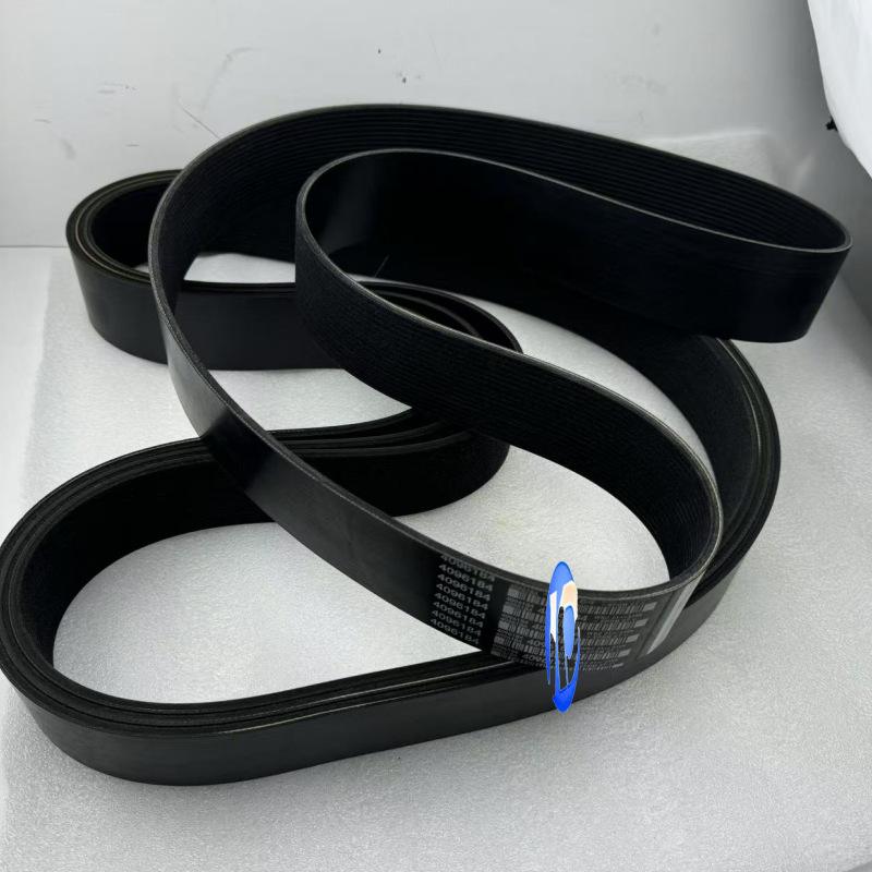 Supply new Cummins QSK23 diesel engine engineering machinery parts belt 4096184 9PK975