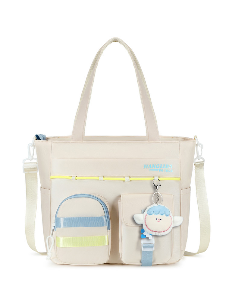 Mochila escolar para estudiantes de secundaria nueva para mujer con bolsa de matrícula