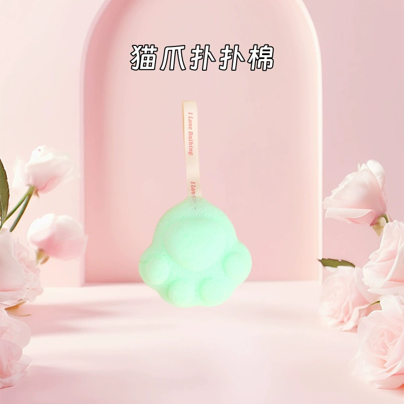 赤ちゃんのお風呂のスポンジのコンニャクは綿をたたいて家庭の赤ちゃんの顔を洗って子供の神器の赤ちゃんを洗って綿を入浴します。|undefined