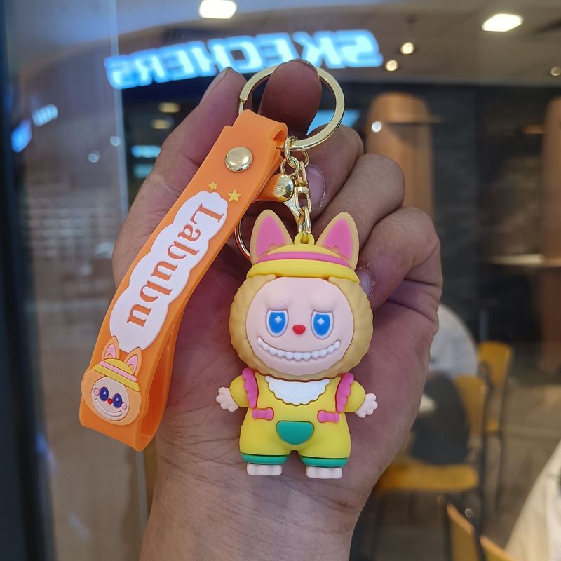 クリエイティブホットスタイルラブブキーホルダー漫画リトルシープペンダントおもちゃベビーグラバーかわいいキーチェーンリング卸売|undefined