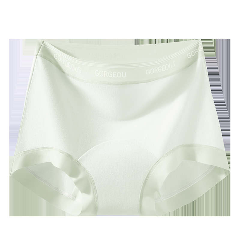 Bóxer pequeño entrepierna antibacteriana de algodón puro entrepierna larga entrepierna antibacteriana de algodón puro 10A entrepierna antibacteriana sin costuras calzoncillos para mujer