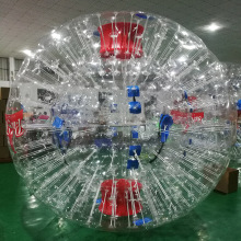 跨境合作雪地悠波球草地悠波球充气碰碰球水上步行滚筒球