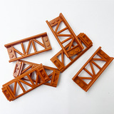 Маленькая частица Moc две головы 1x2 Железная полка