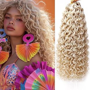 Chemical Fiber Crochet Hair Gogo Curl Crochet Hair Multi-Size Corrugated Wig Dropshipping