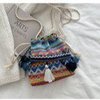 Summer ethnic small bag, shoulder bag, season 2021, ethnic style, Korean style