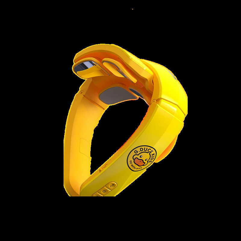 工場貨物通g.duckハロー小黄鴨頚椎マッサージ器頚部肩腰椎部マッサージ枕頚椎器|undefined