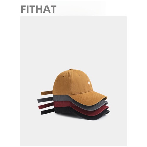 Korean version of the new love embroidered versatile baseball cap for women ins simple casual student shopping internet celebrity duck tongue hat