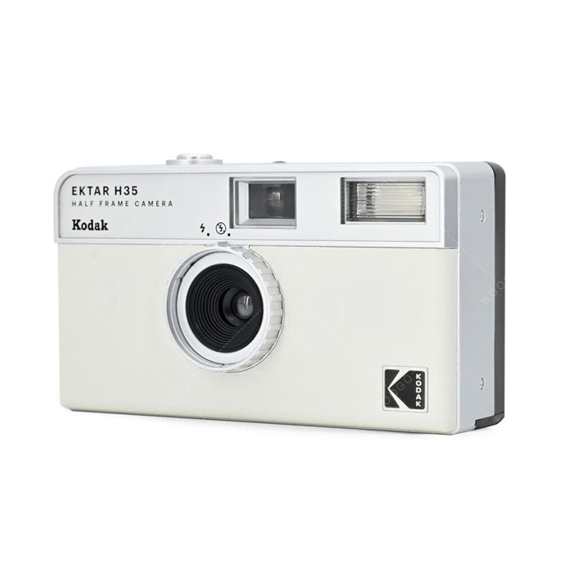 Authentic Kodak Ektar H35 Half-Frame Film Camera Retro Off-White Point-And-Shoot Camera Creative Gift for Students